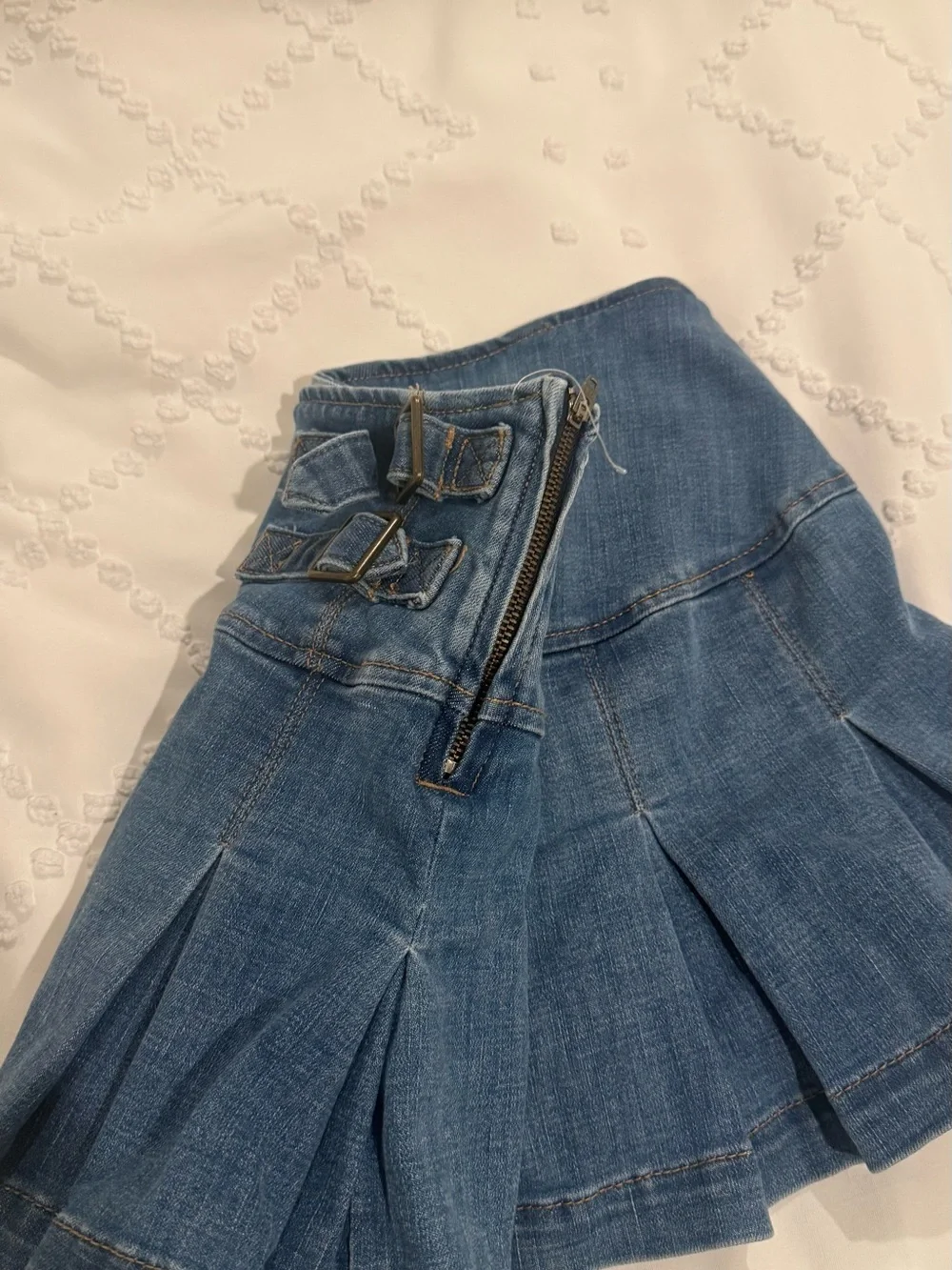 y2k Jean skirt